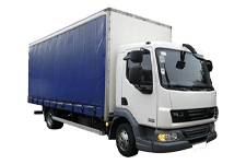 Car Hire Lichfield - 7.5 Tonne Curtain Side Truck - Truck hire Lichfield
